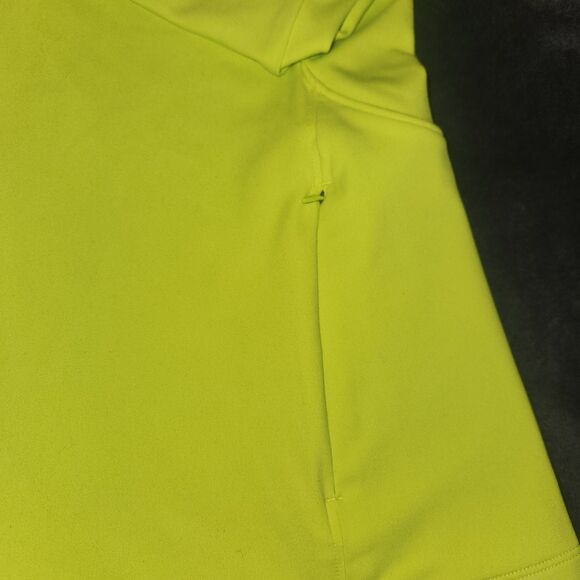 Reebok Running Performance Women’s Active Wear 1/2 Zip Pullover Neon Green XXL - Picture 5 of 8